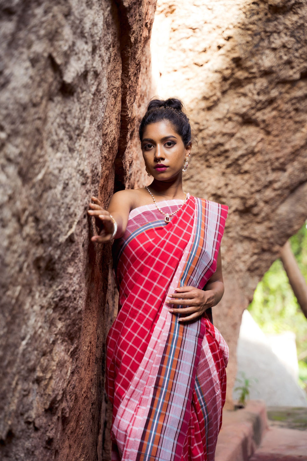 What is so unique about the KUNBI sarees of Goa?