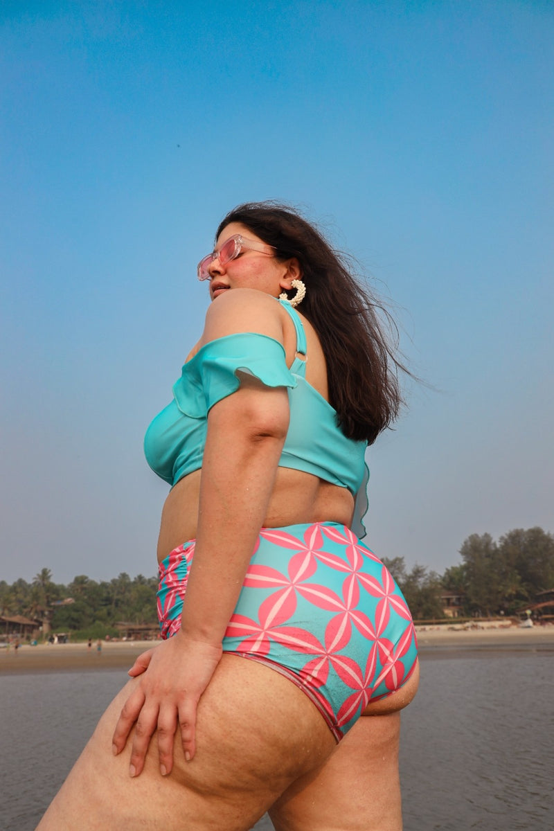 The Sea-Kissed Plus Size Bikini Set - Main Image