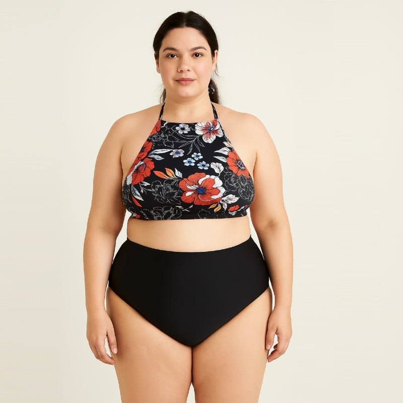 Floral Print High Waist Bikini Set I The Beach Company India