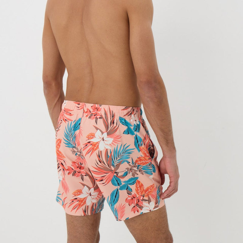 Coral Tropical Swim Shorts