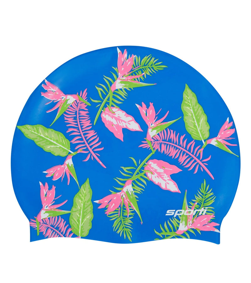 Hawaiian Silicone Swim Cap
