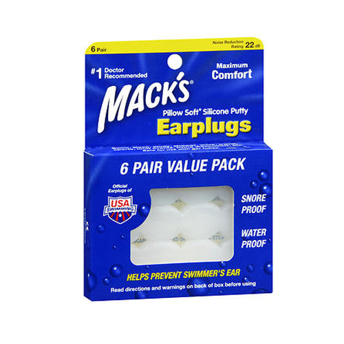 Mack's Pillow Soft Earplugs