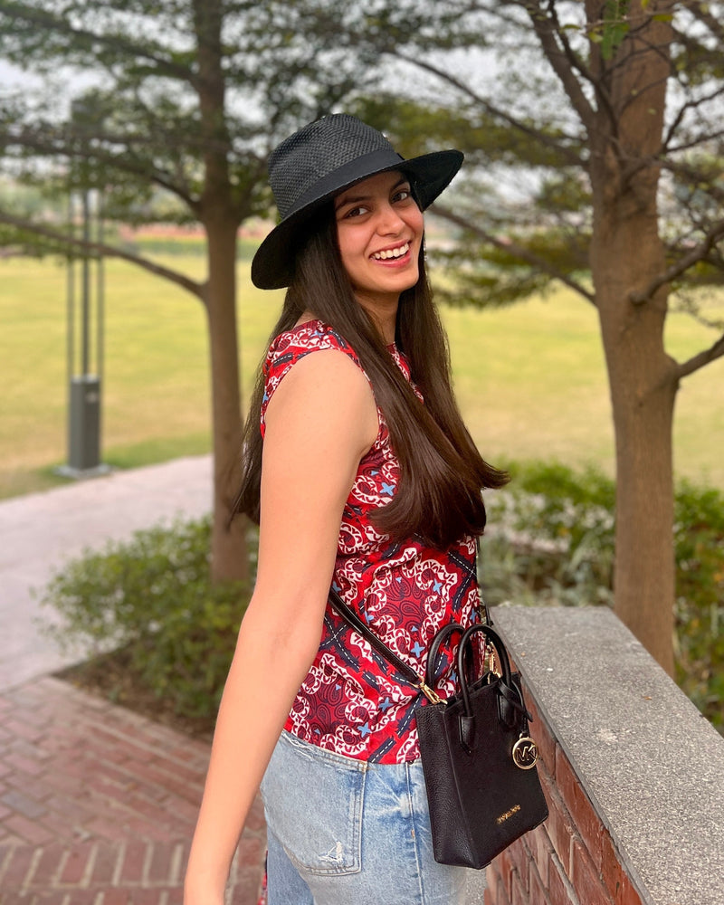 Panama Hat Black – The Beach Company - Main Image