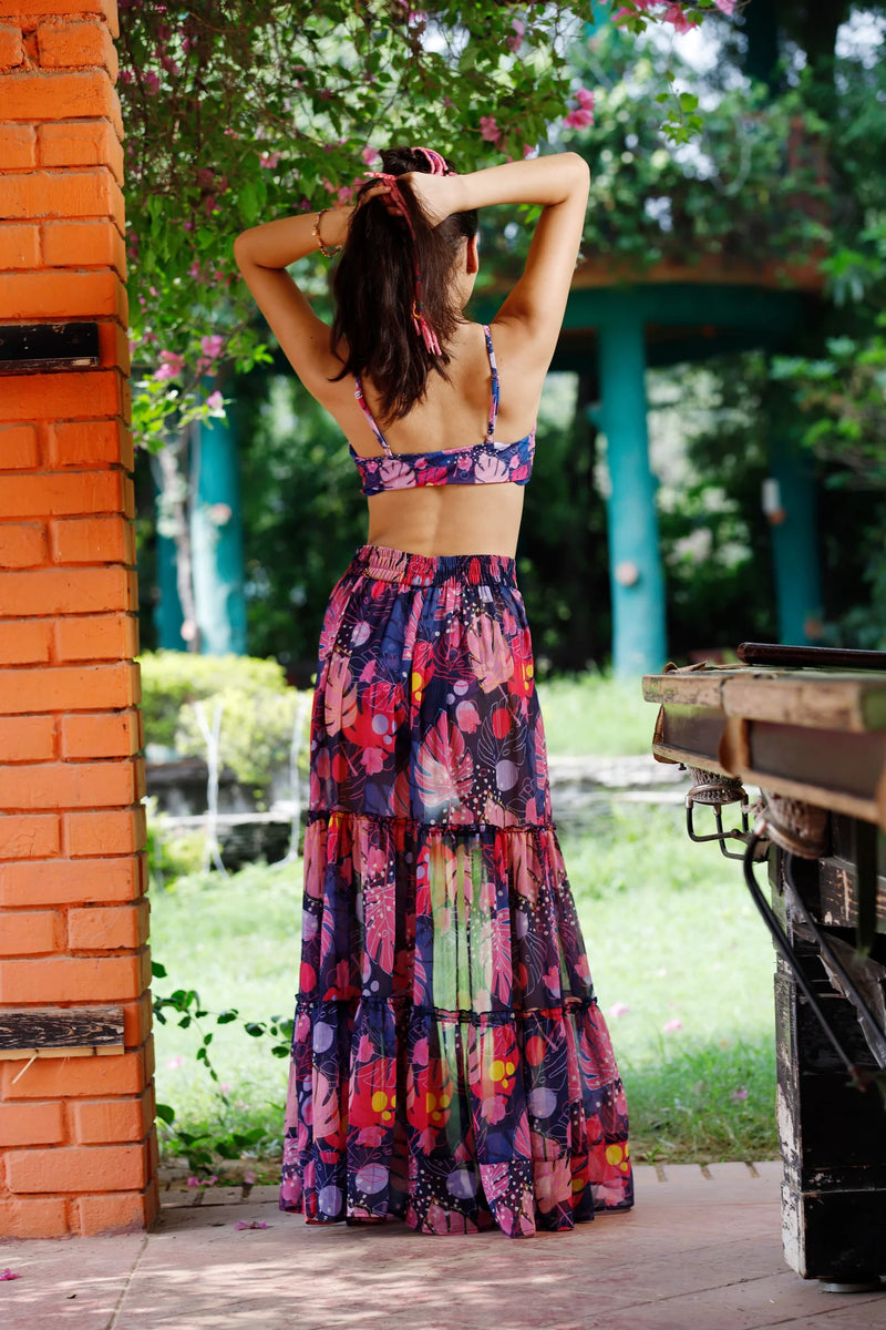 Tropical Diaries Beach Wrap Skirt