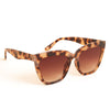 Brown Chunky Cateye Sunglasses