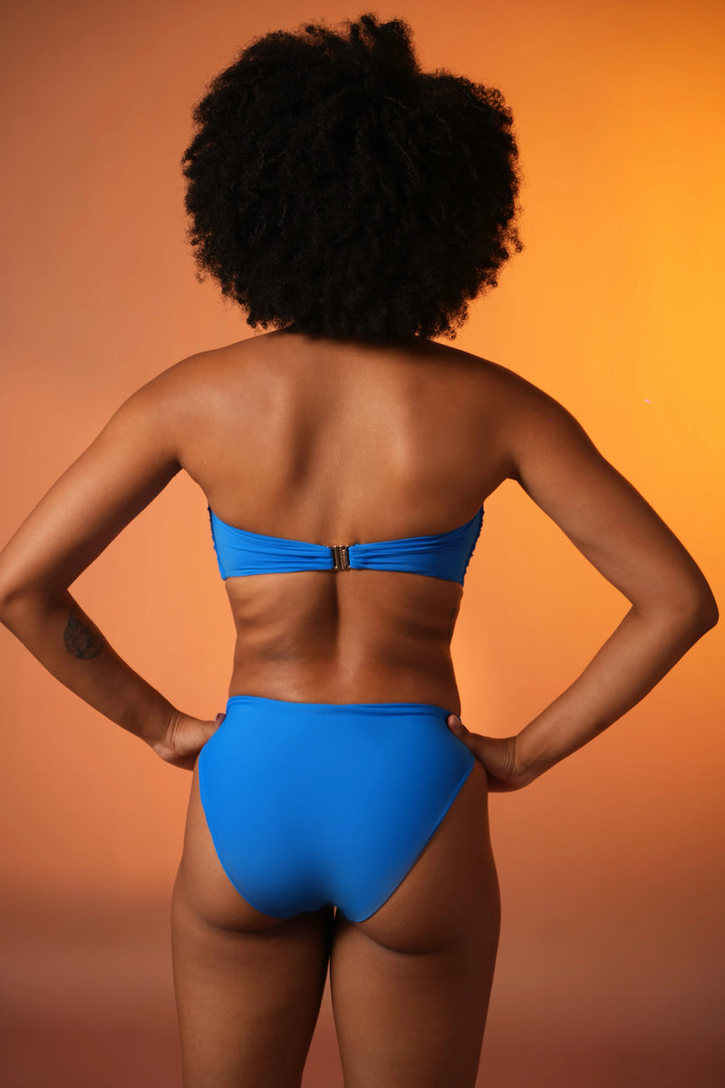 Ocean Blue Classic Bikini Set - Main Image