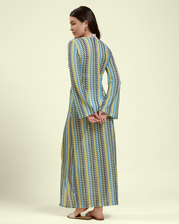 Crochet Knit Maxi Beach Dress Beachwear Shop Online – The Beach
