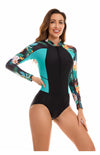 SPF and UV protection swimsuits for women - buy swimwear with rashh guard online 