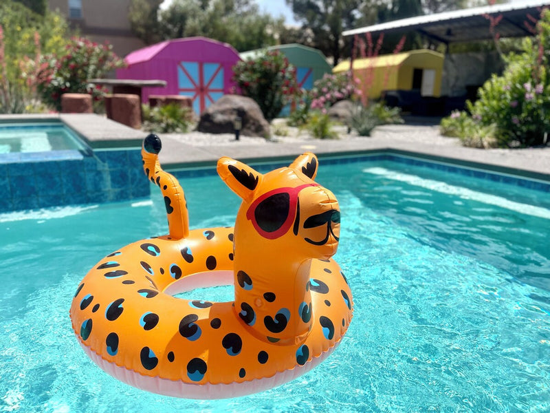 Towel Sun Squad Pool Floats Cheetah Pool Float – The Beach Company