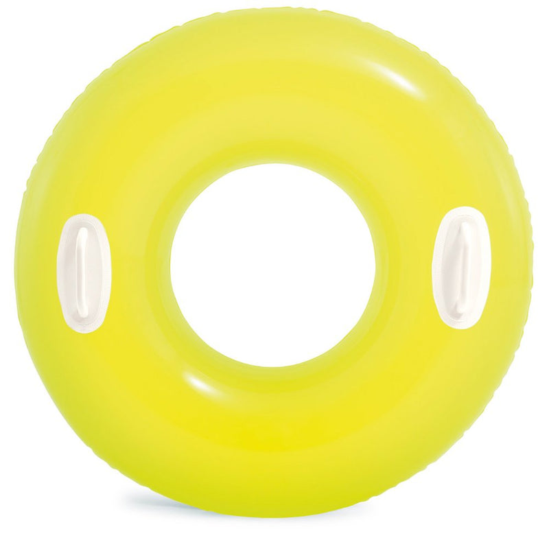Yellow Neon Pool Tube