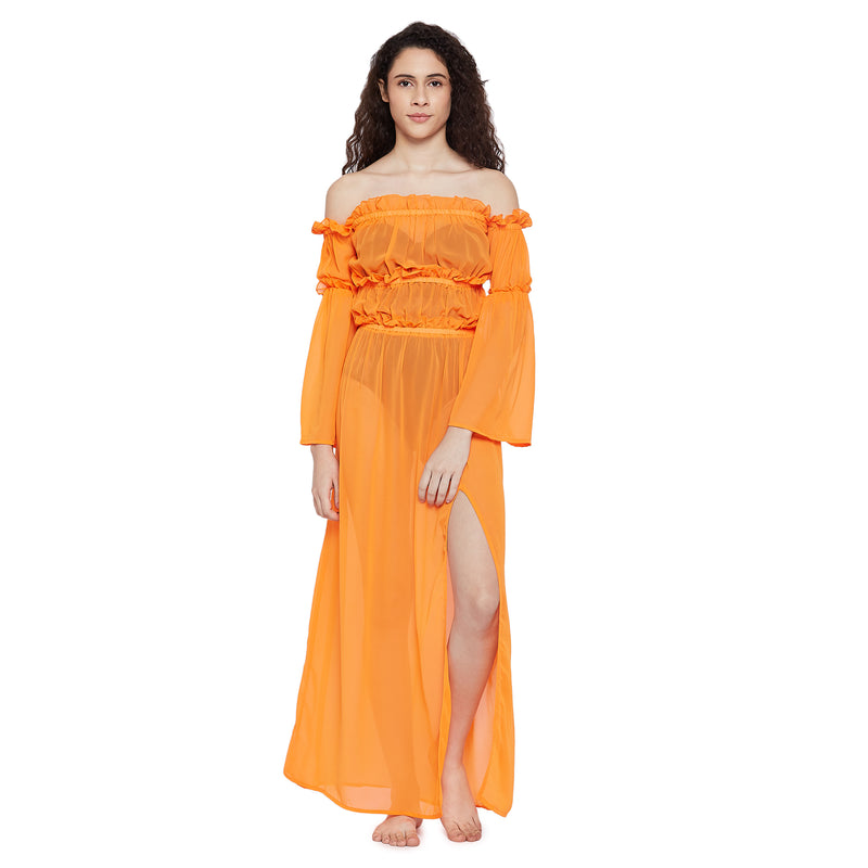 Shop Beachwear online - Shop resortwear online - Shop maxi dress - off the shoulder beach dress - summer dress - The Beach Company India