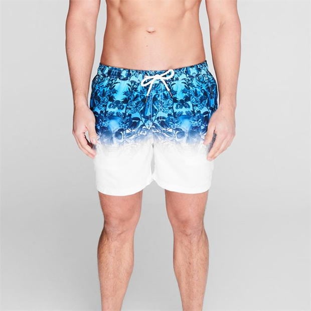 swim shorts shop online india swimwear the beach company pool wear pool party trunks swim essentials summer men blue ombre polyester 