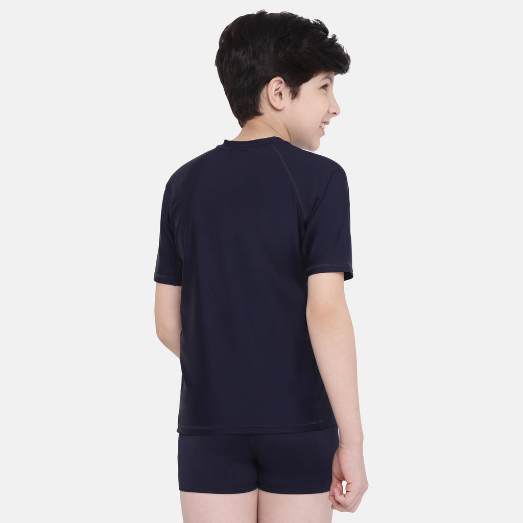The Beach Company - Buy kids swimwear online - online swimsuit store - Swim Rashguard T-shirt - Speedo rashguard for boys
