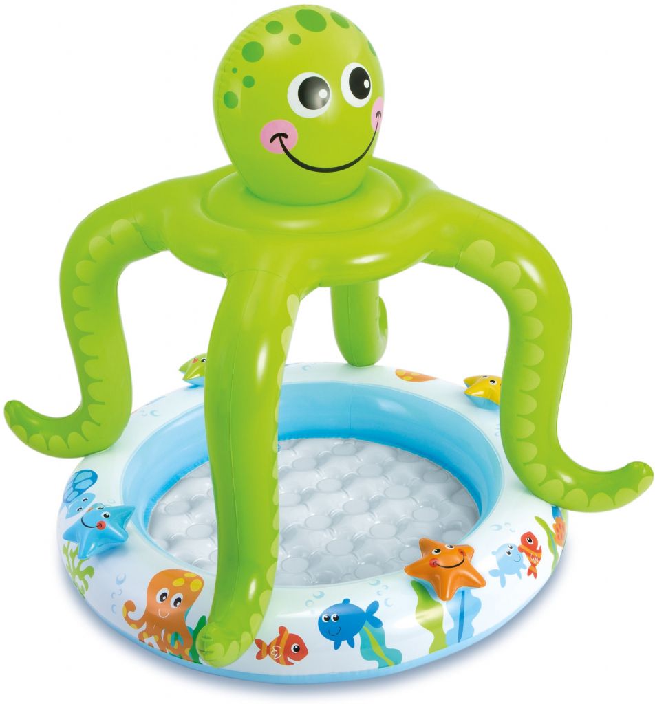 The Beach Company - Baby pool - Inflatable pool for children - Octopus shape swimming pool - Fancy pool equipment for kids - buy Shade baby pool online