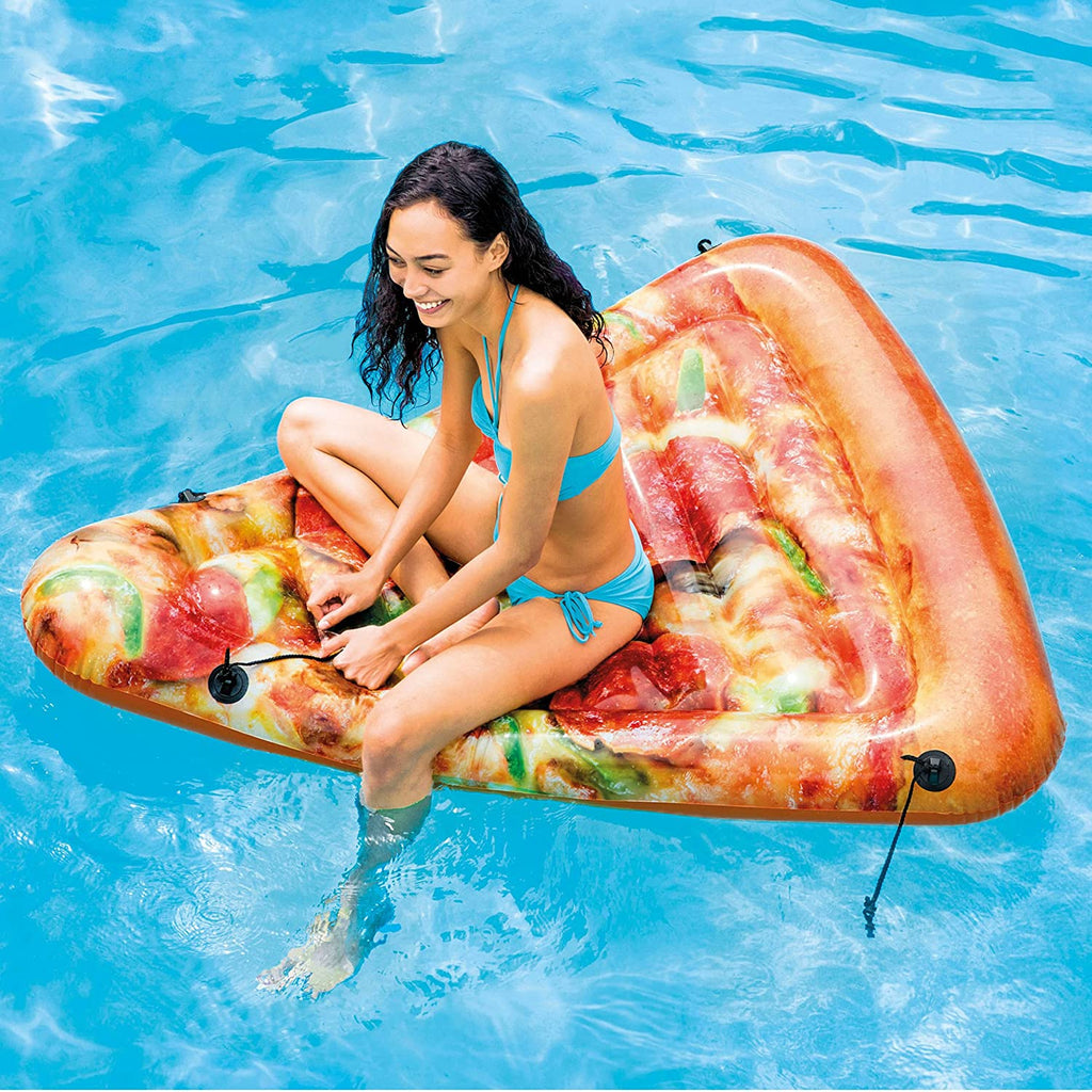Online Pool Floats - Pizza Shape Pool Float - Pool Party Supplies Online - Birthday Gifts - Inflatable Floats
