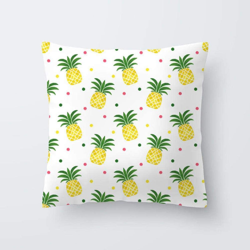 AOP Pineapple Print Cushion Cover