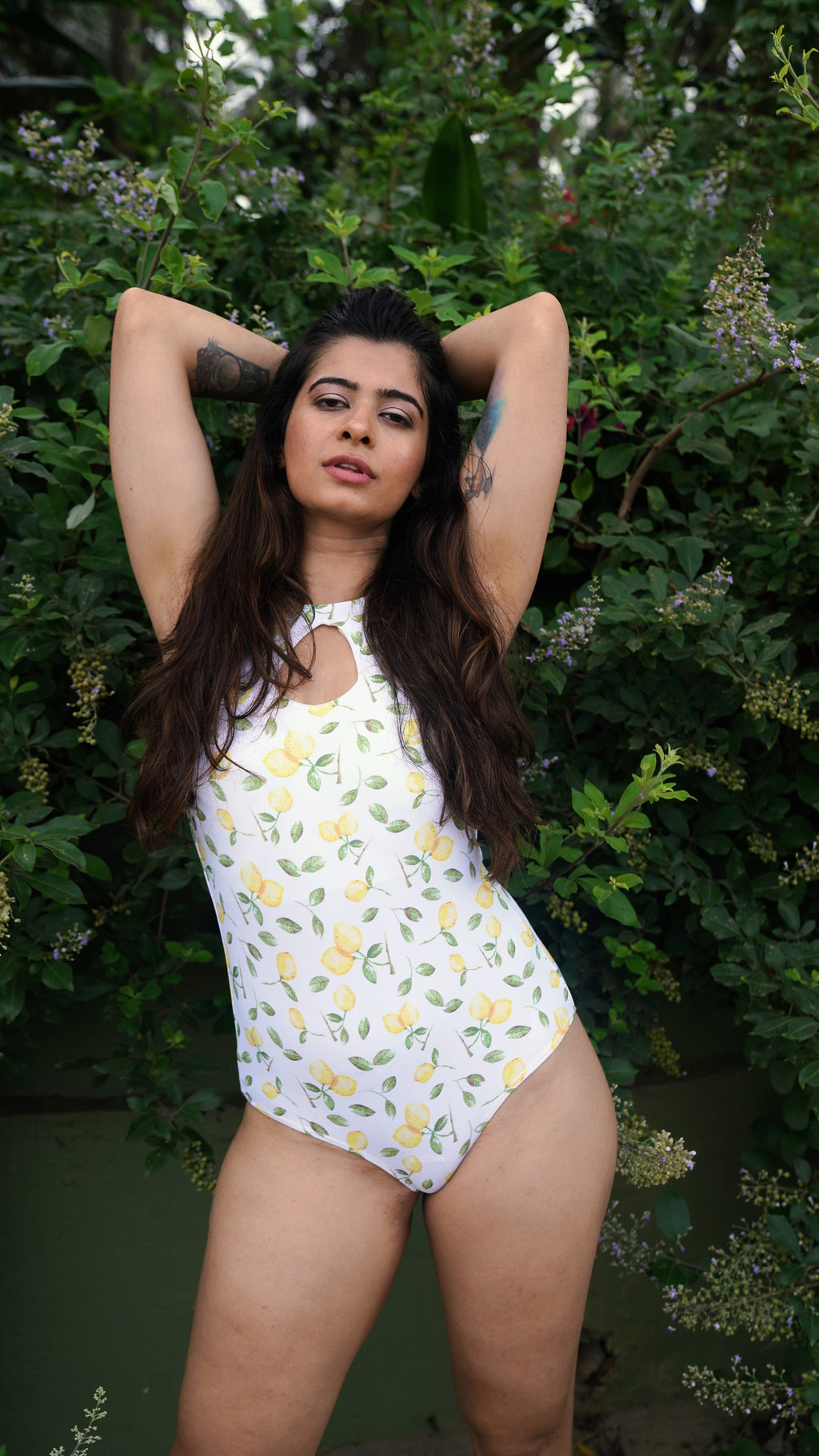 Esha Lal One Piece Swimsuit Online - Buy The Beach Company Cheap Price Swimwear - swimsuits 