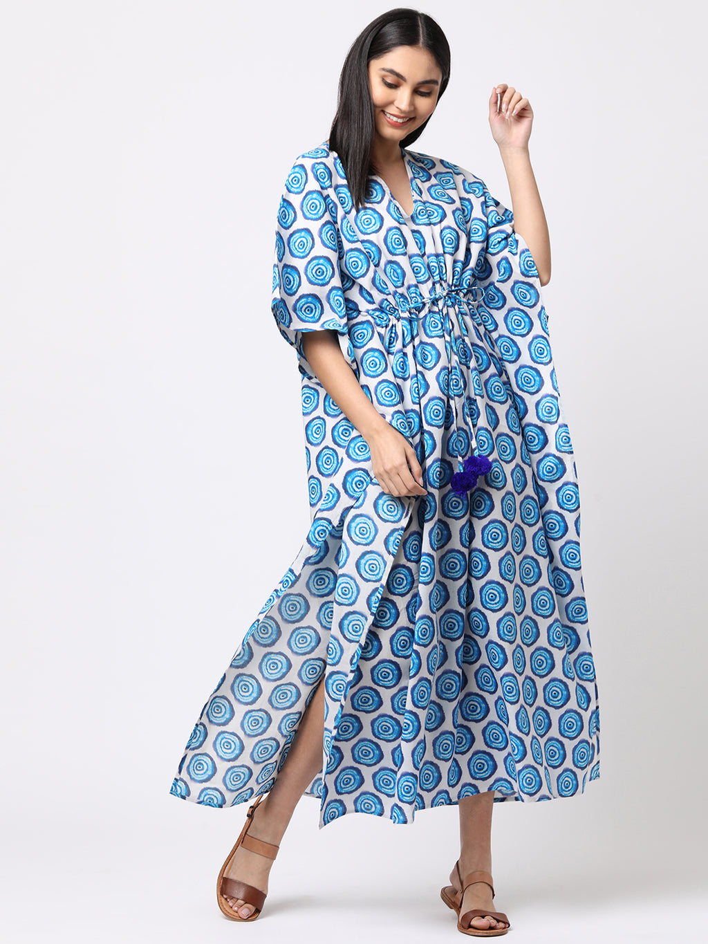 cheap beachwear discount fashion sasta garment online Beachwear party wear pool party beach side shop online India the beach company women dresses cute travel trip clothes cod free delivery maxi jumpsuit sarong made in India discount maxi kaftan printed blue white tie dye