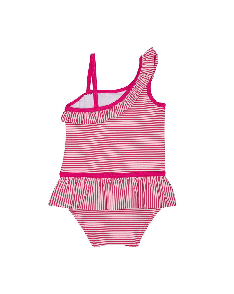 Pink Stripe Swimsuit - Main Image