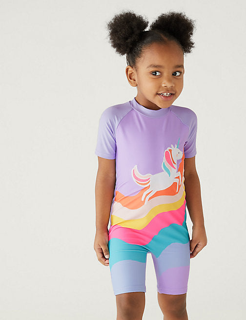 Unicorn Long Sleeve All In One The Beach Company