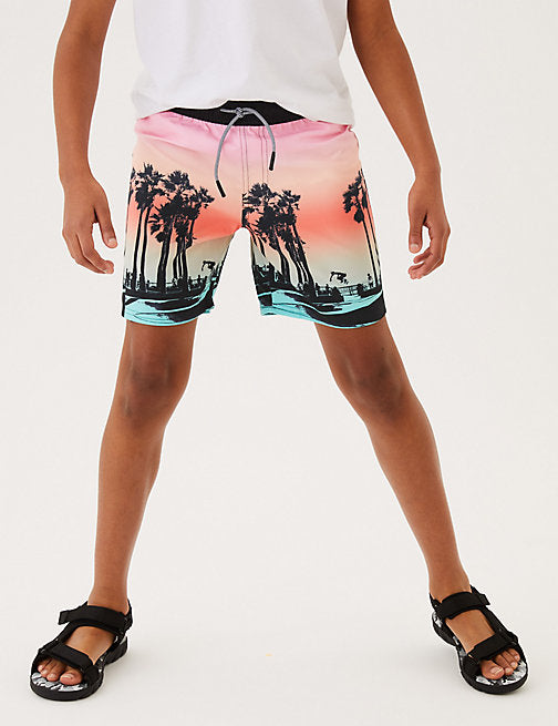 Palm tree shop swim shorts