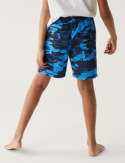 Nike camo discount swim shorts