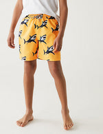 Shark Print Swim Shorts