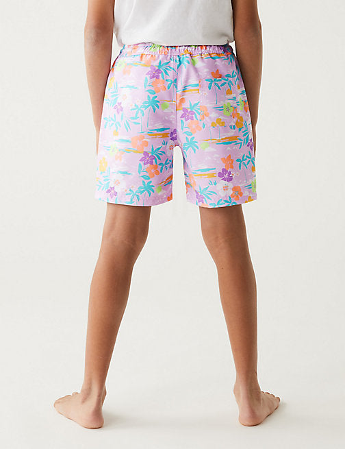 Online swimwear store - printed swimming costume for boys - boys swimwear - buy branded swim shorts for boys online at The Beach Company India