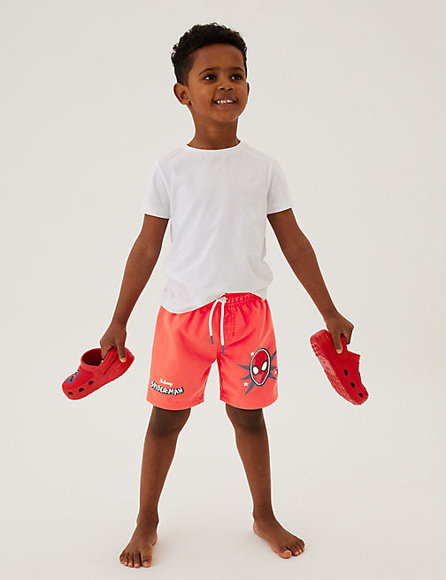 Spider-Manβ’ Swim Shorts I Boys Swim Shorts Online Boys Swimwear