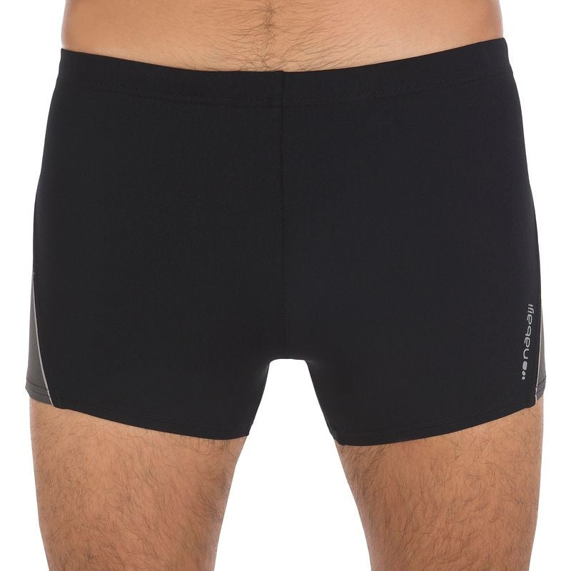 Black/ Grey Swim Shorts - Main Image