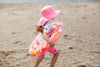 Baby Reversible UV Protection Hat Pink