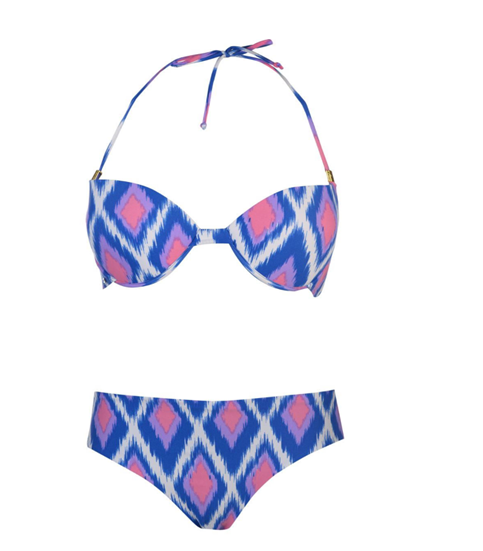 SoulCal Ikat Bikini With Reversible Bottom I The Beach Company