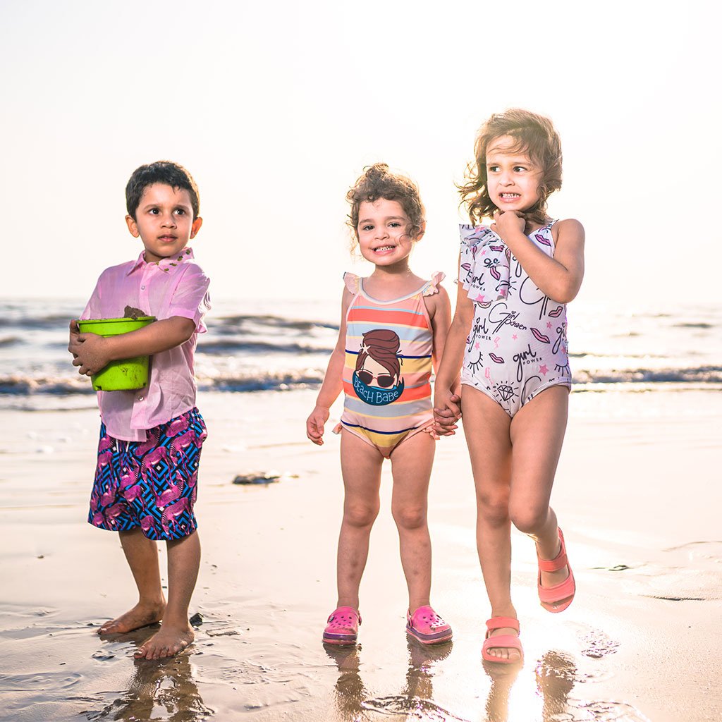 BEACH BUMS: Swimwear For Kids