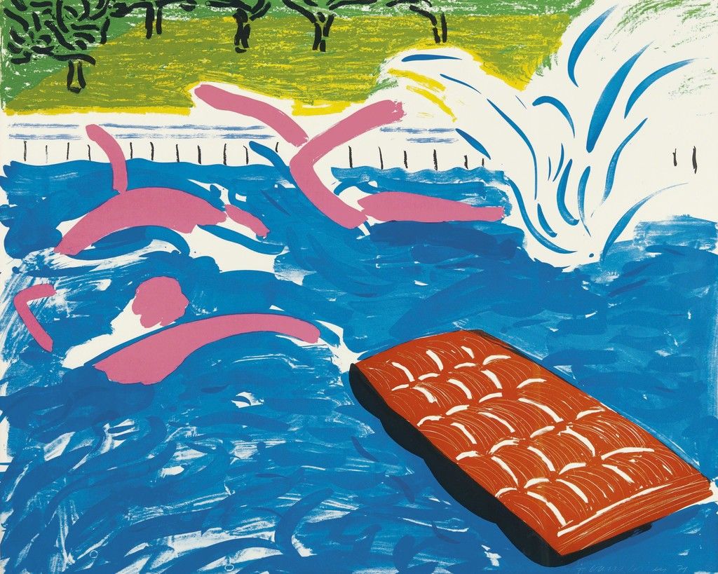 Why David Hockney’s Pool Paintings Keep Making a Splash