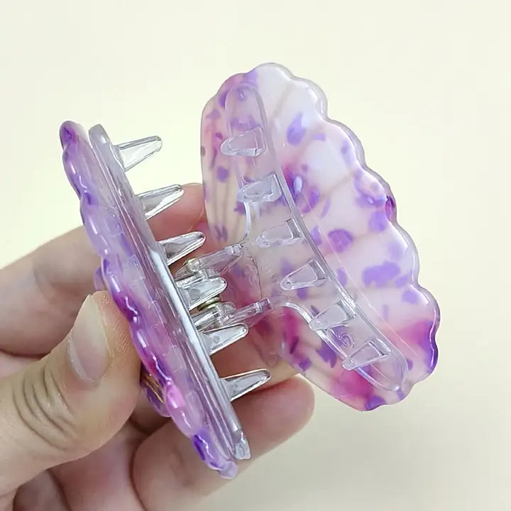 Smooth Seashell Hair Clip