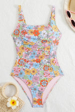 Floral Modest Fit One Piece