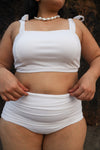 White Lily Plus Size Bikini Set