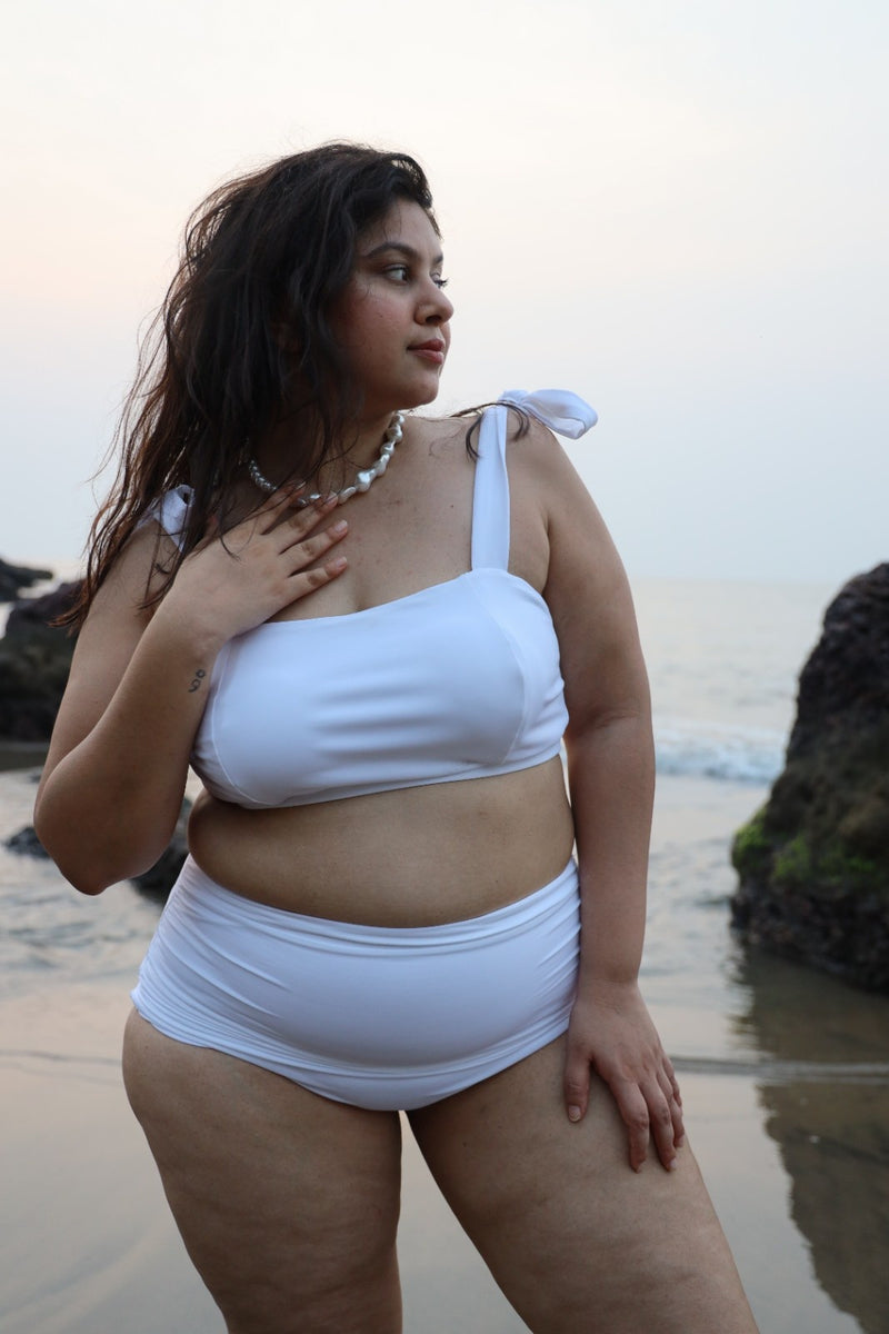 White Lily Plus Size Bikini Set