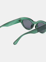 Green Cat Eye Sunglasses