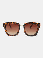 Brown Square Shaped Sunglasses