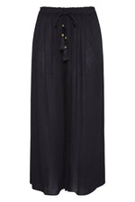 Plus Size Wide Leg Beach Trousers