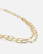 Golden Chain Layered Necklace