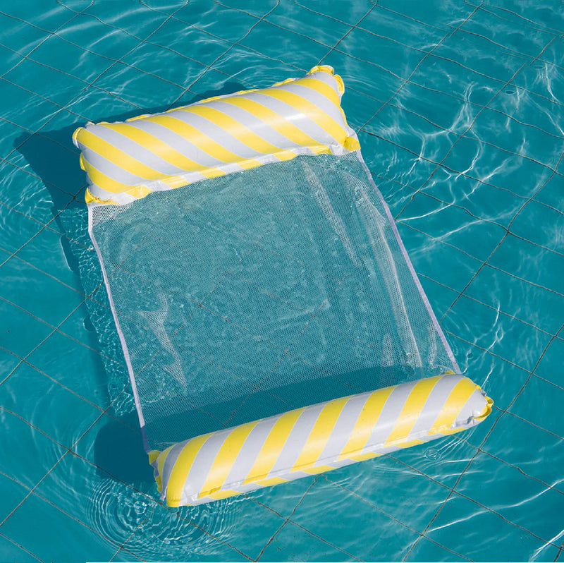 Candy Striped Inflatable Hammock