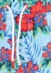 Hibiscus Floral Print Swim Shorts