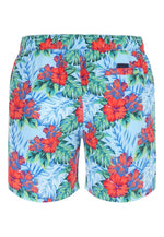 Hibiscus Floral Print Swim Shorts