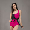 Hot Pink Tie up Swimsuit