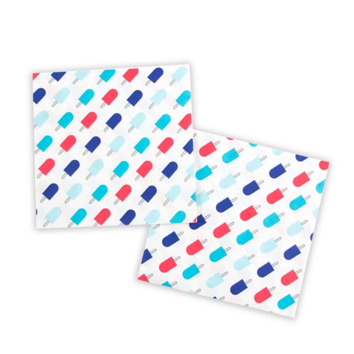 Americana Popsicle Lunch Napkins (36pc)