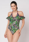 Cold Shoulder Swimsuit
