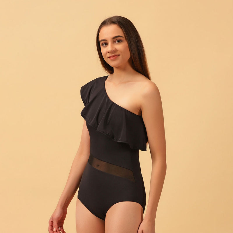Night Ruffles Swimsuit