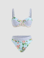 Underwired Bandeau Bikini Set